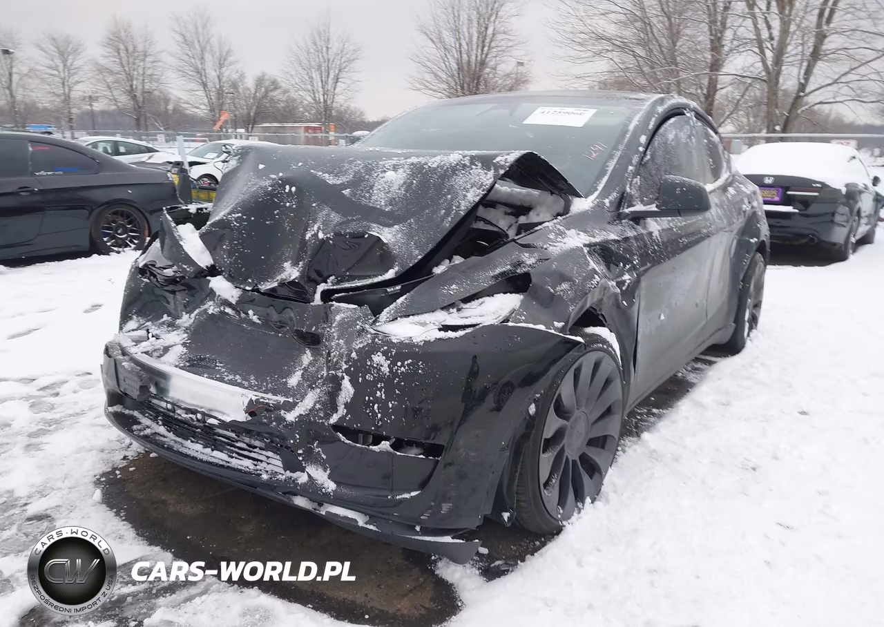 2025 Tesla Model Y Performance Dual Motor All-Wheel Drive VIN:7SAYGDEF2SA338622 - 2