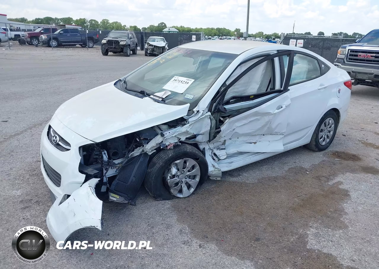 2017 Hyundai Accent Se VIN:KMHCT4AE5HU199035 - 2