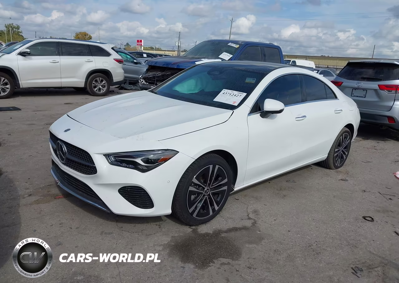 2025 Mercedes-Benz Cla 250 Coupe VIN:W1K5J4GB2SN510881 - 2