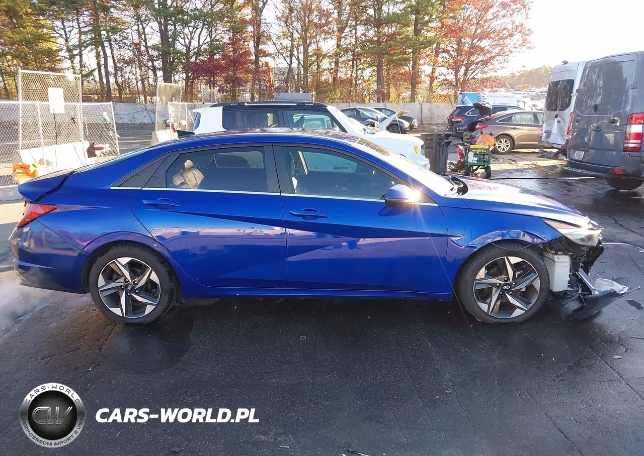 2021 Hyundai Elantra Limited VIN:5NPLP4AG9MH000163 - 13