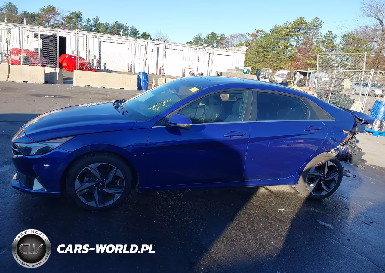 2021 Hyundai Elantra Limited VIN:5NPLP4AG9MH000163 - 14