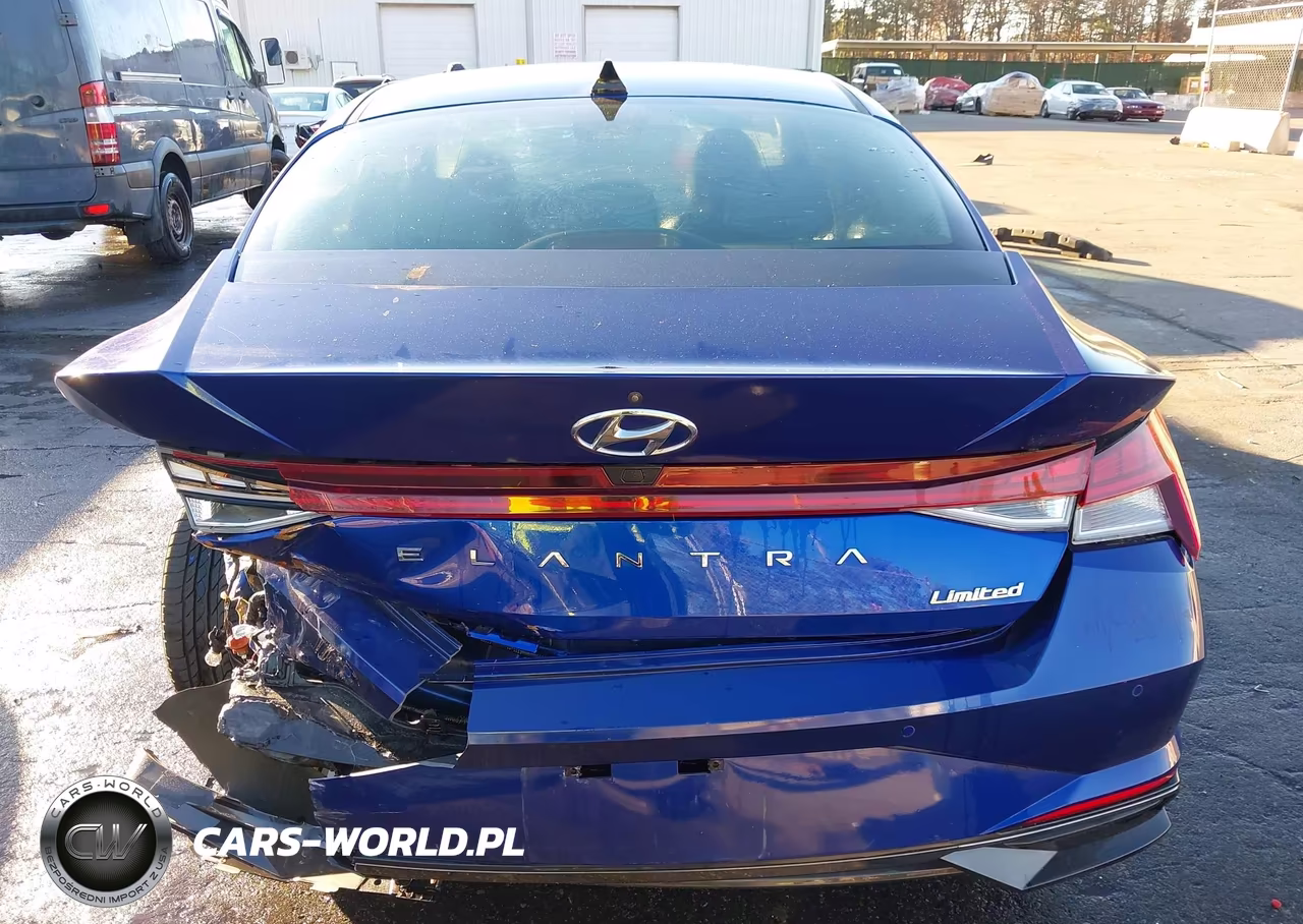 2021 Hyundai Elantra Limited VIN:5NPLP4AG9MH000163 - 16