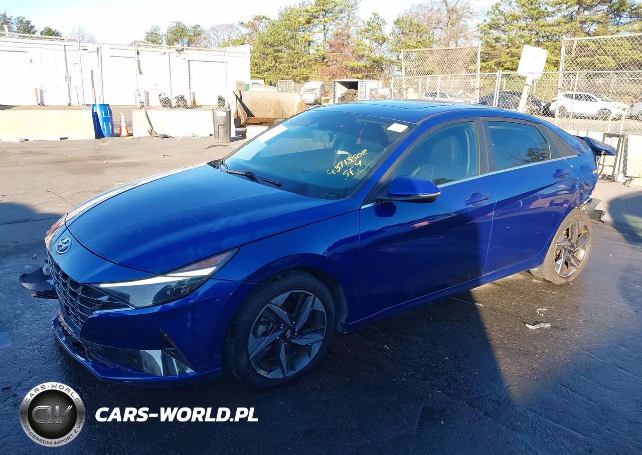 2021 Hyundai Elantra Limited VIN:5NPLP4AG9MH000163 - 2