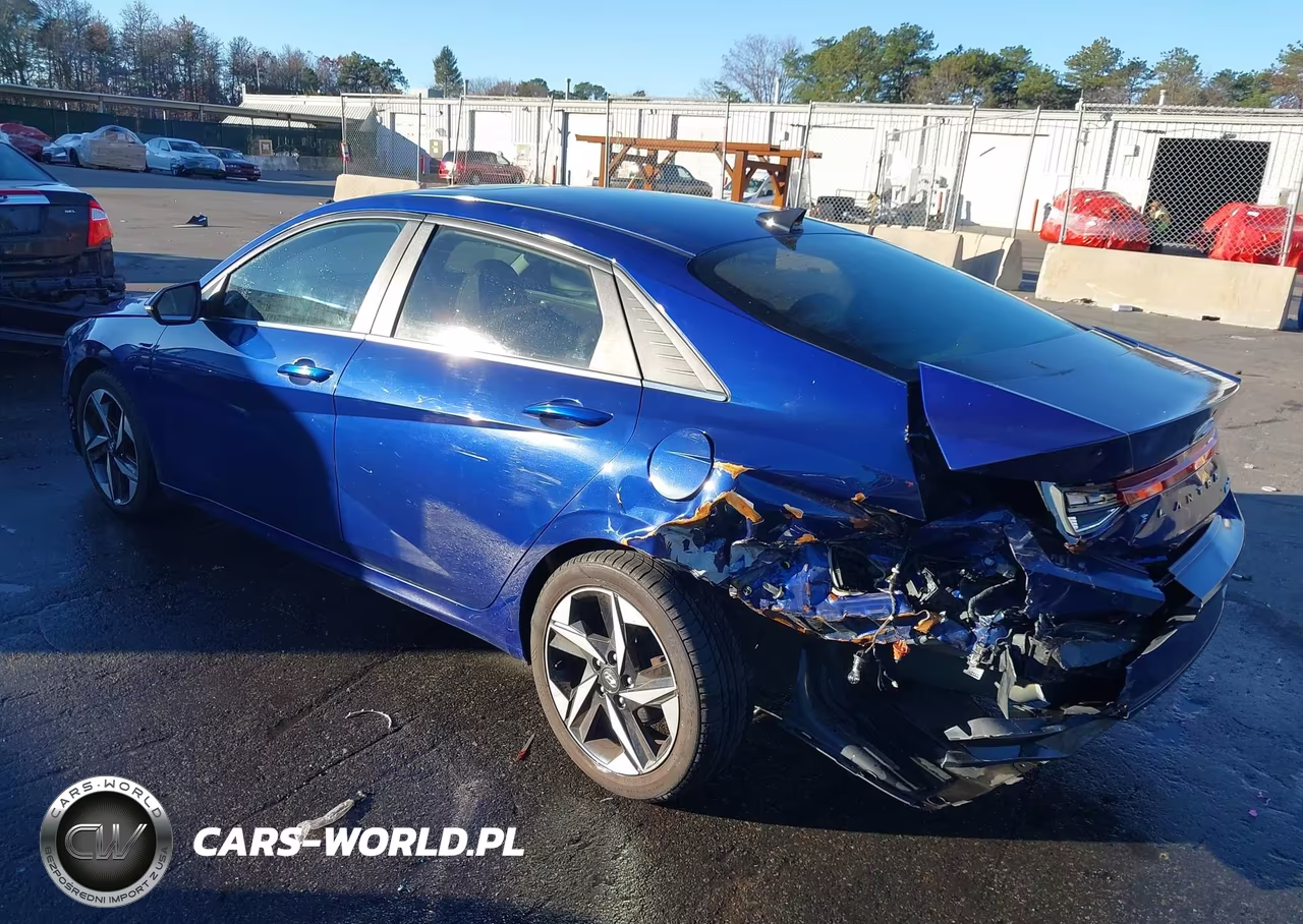 2021 Hyundai Elantra Limited VIN:5NPLP4AG9MH000163 - 3