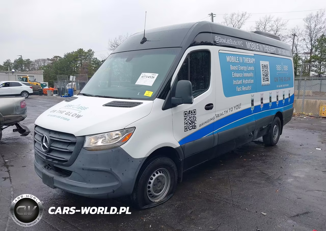 2020 Mercedes-Benz Sprinter 2500 High Roof V6 VIN:W1Z4EGHY0LT020555 - 2