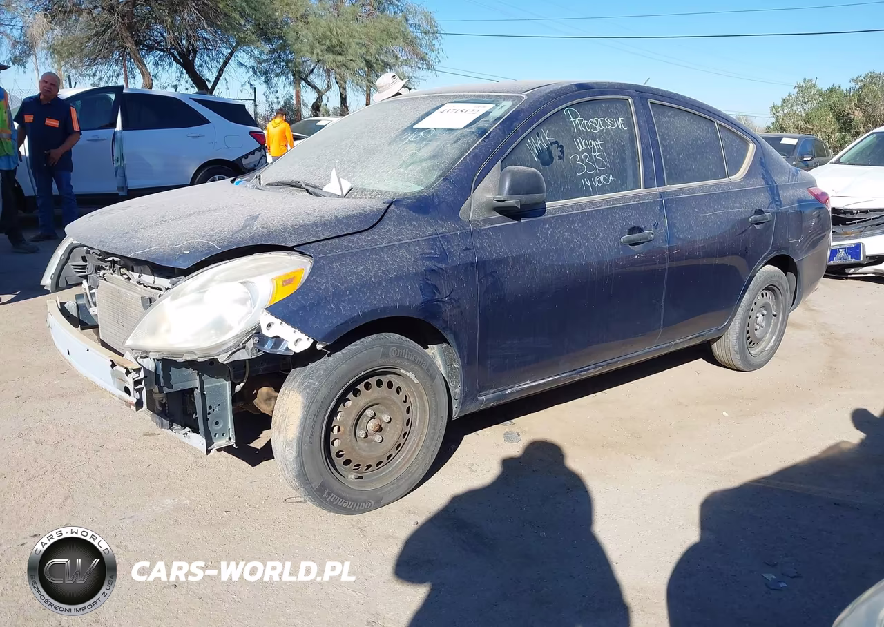 2014 Nissan Versa 1.6 S VIN:3N1CN7AP3EL858854 - 2
