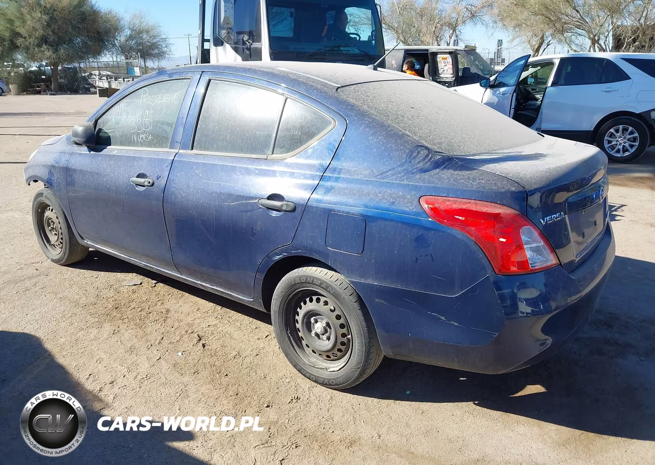 2014 Nissan Versa 1.6 S VIN:3N1CN7AP3EL858854 - 3