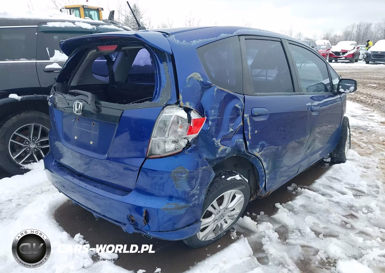 2009 Honda Fit Sport VIN:JHMGE88419S021316 - 4