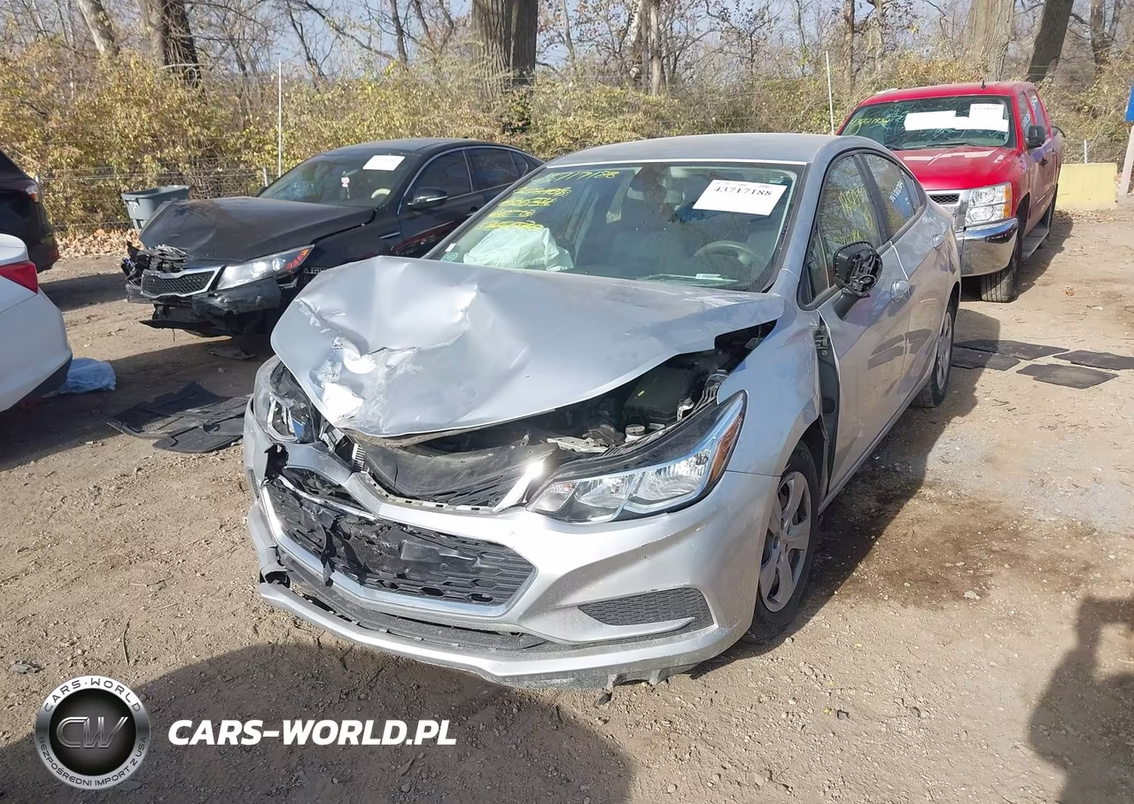 2018 Chevrolet Cruze Ls Auto VIN:1G1BC5SM1J7185030 - 2
