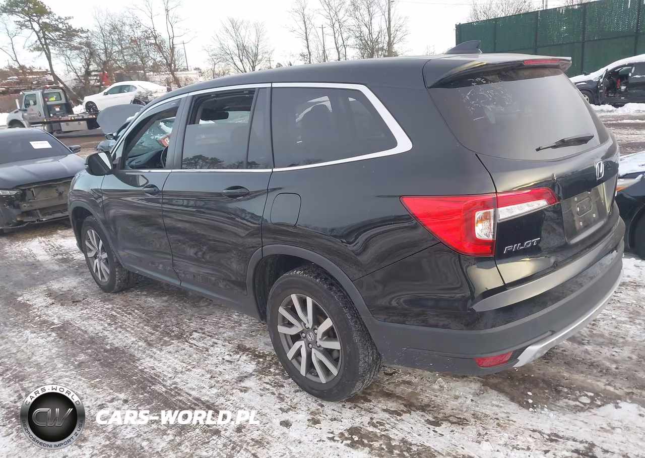2021 Honda Pilot Awd Ex-L VIN:NY77584 - 3