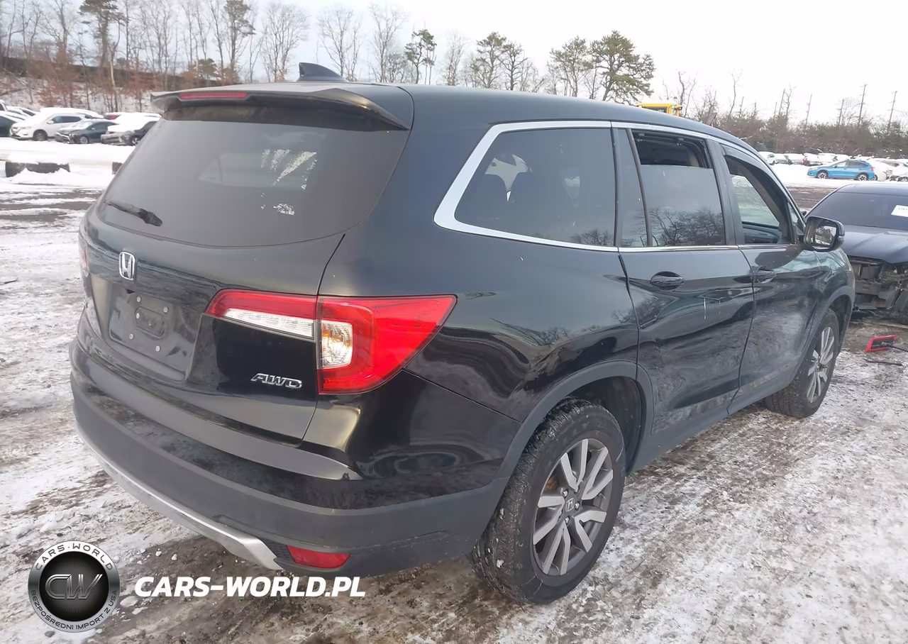 2021 Honda Pilot Awd Ex-L VIN:NY77584 - 4