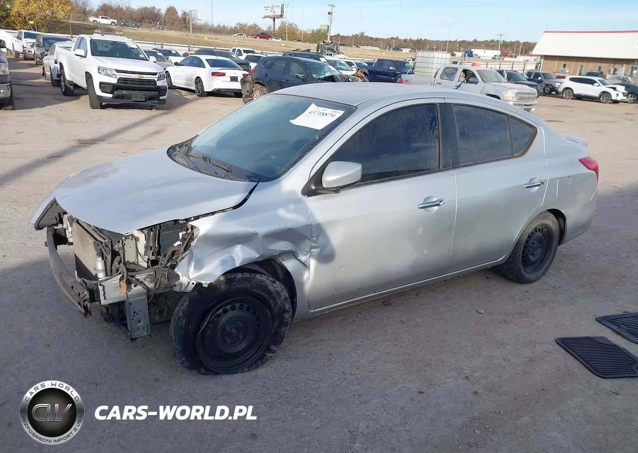 2017 Nissan Versa 1.6 Sv VIN:3N1CN7AP6HK418590 - 2