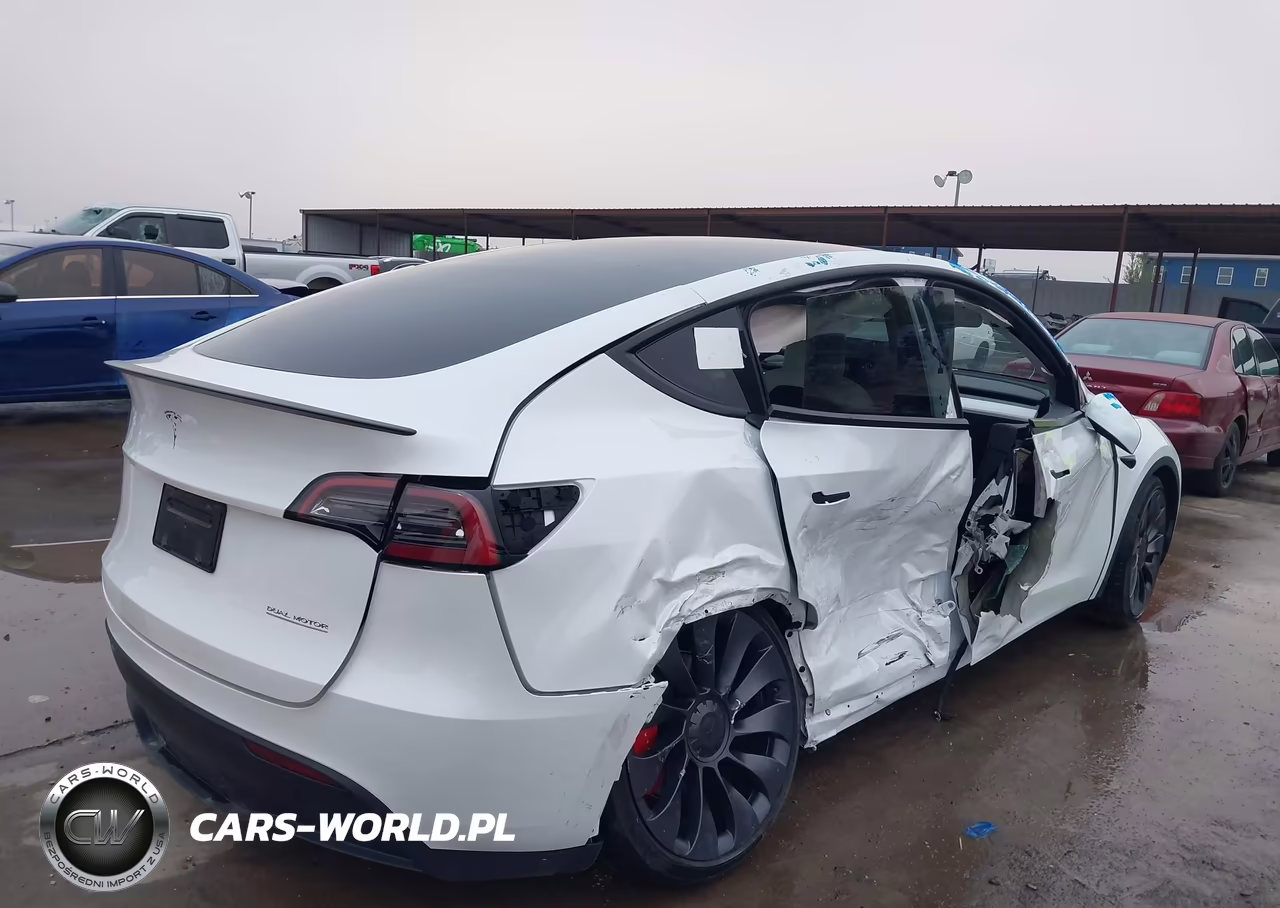 2024 Tesla Model Y Performance Dual Motor All-Wheel Drive VIN:7SAYGDEF1RF052810 - 4