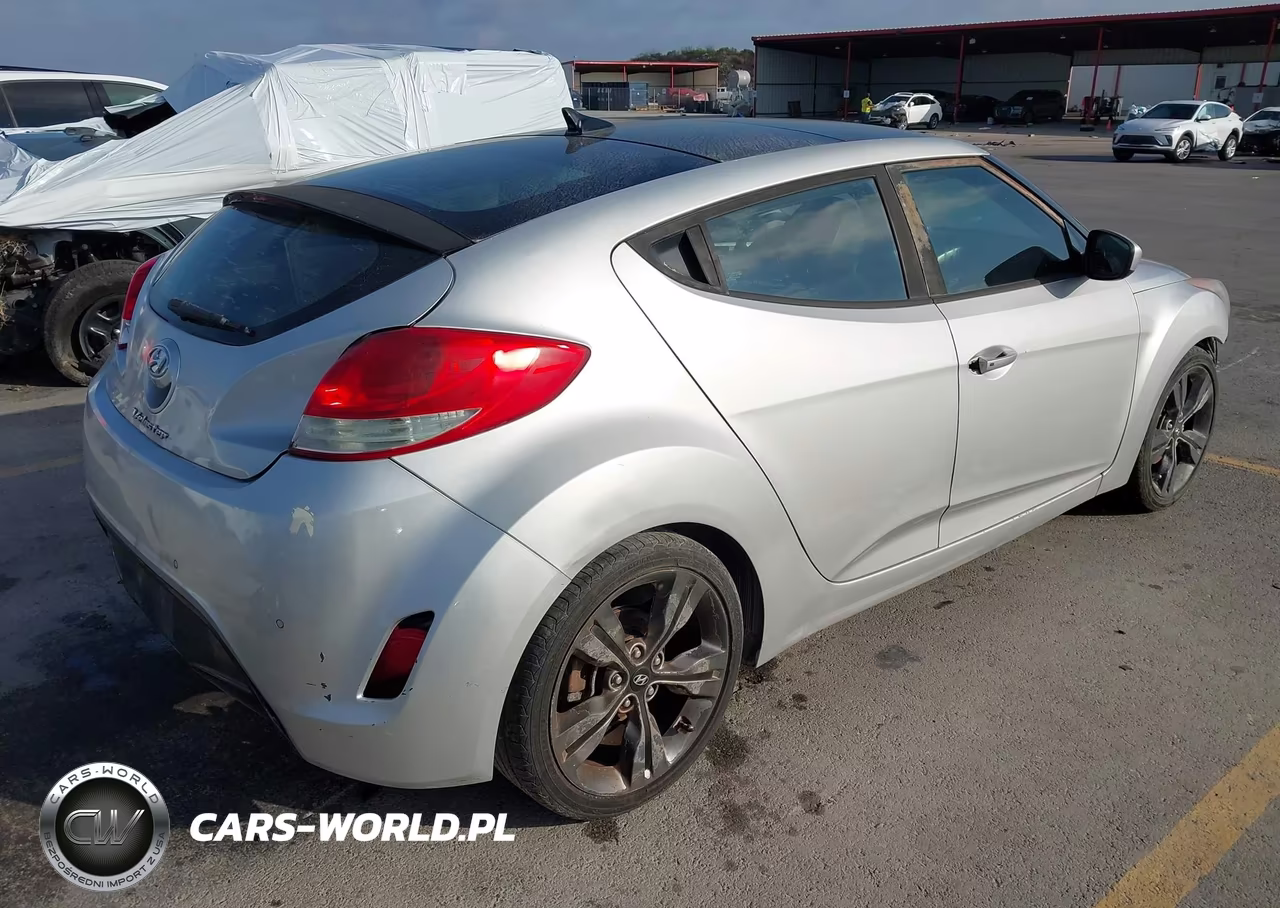 2012 Hyundai Veloster Base W-Black VIN:KMHTC6AD1CU023529 - 4
