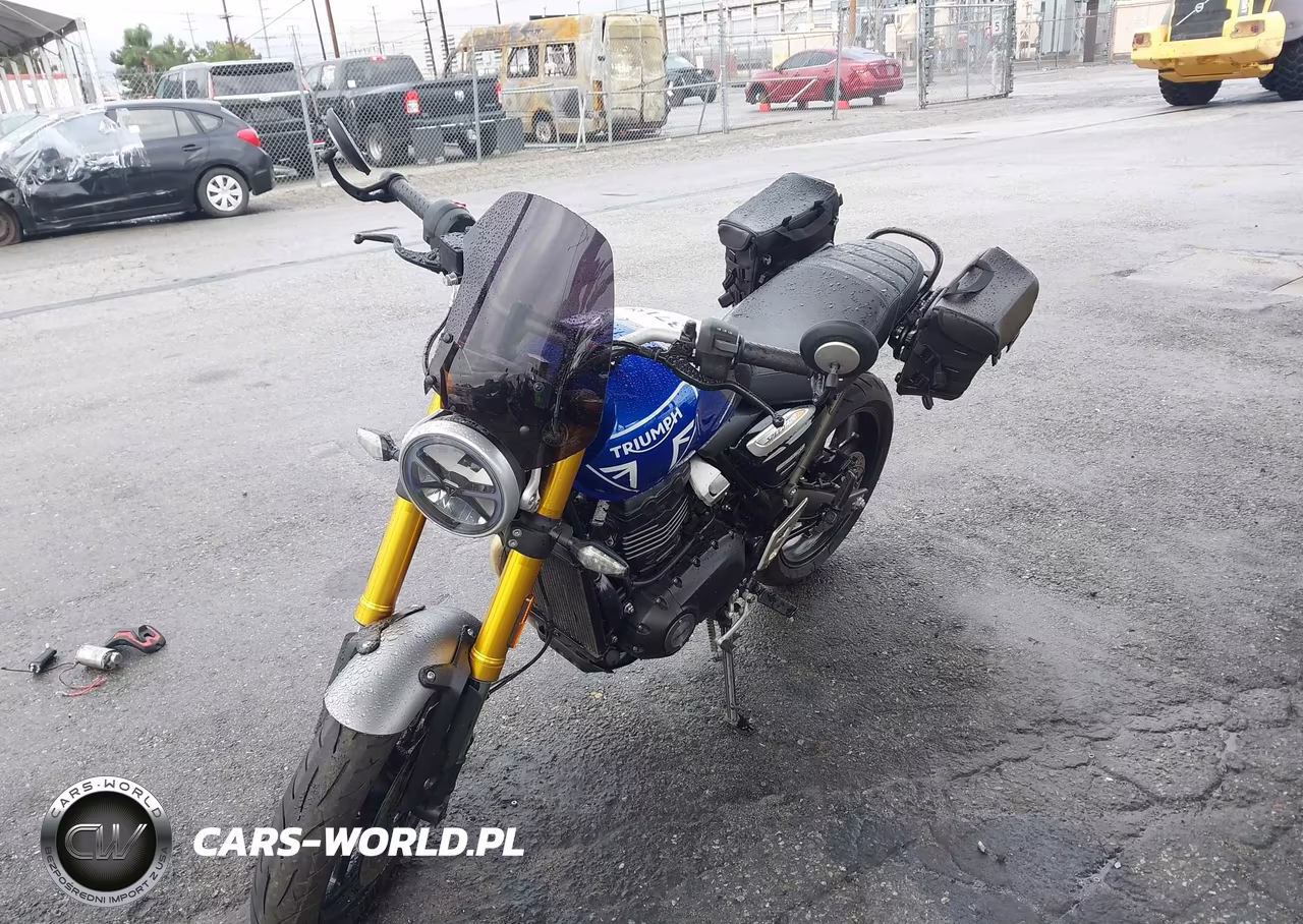 2024 Triumph Motorcycle Speed 400 VIN:SMTT127Y0RNA22456 - 2