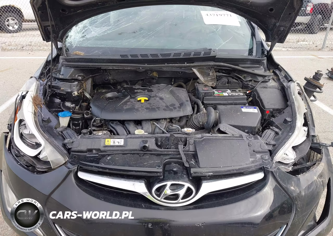 2014 Hyundai Elantra Se VIN:KMHDH4AE0EU172536 - 10
