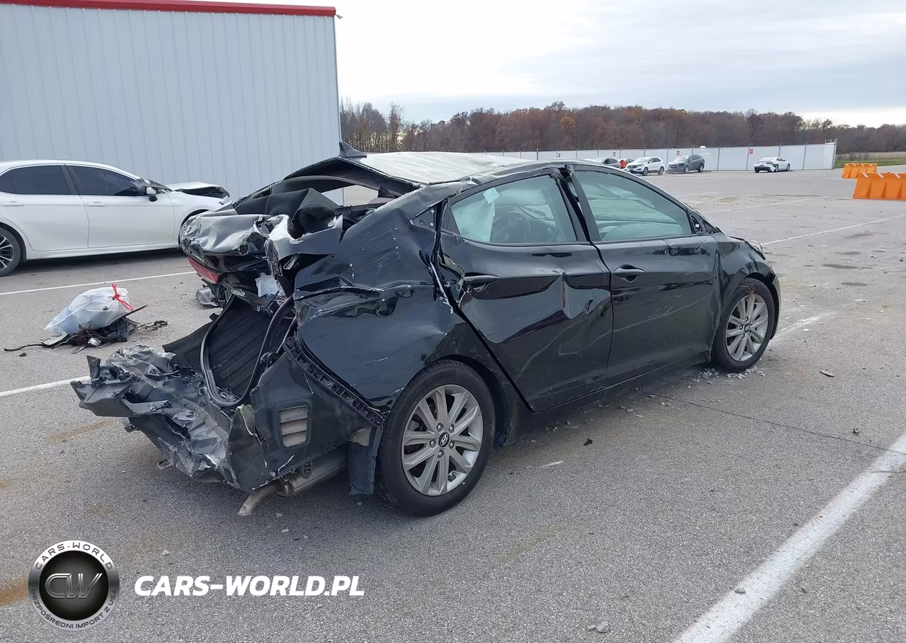 2014 Hyundai Elantra Se VIN:KMHDH4AE0EU172536 - 4