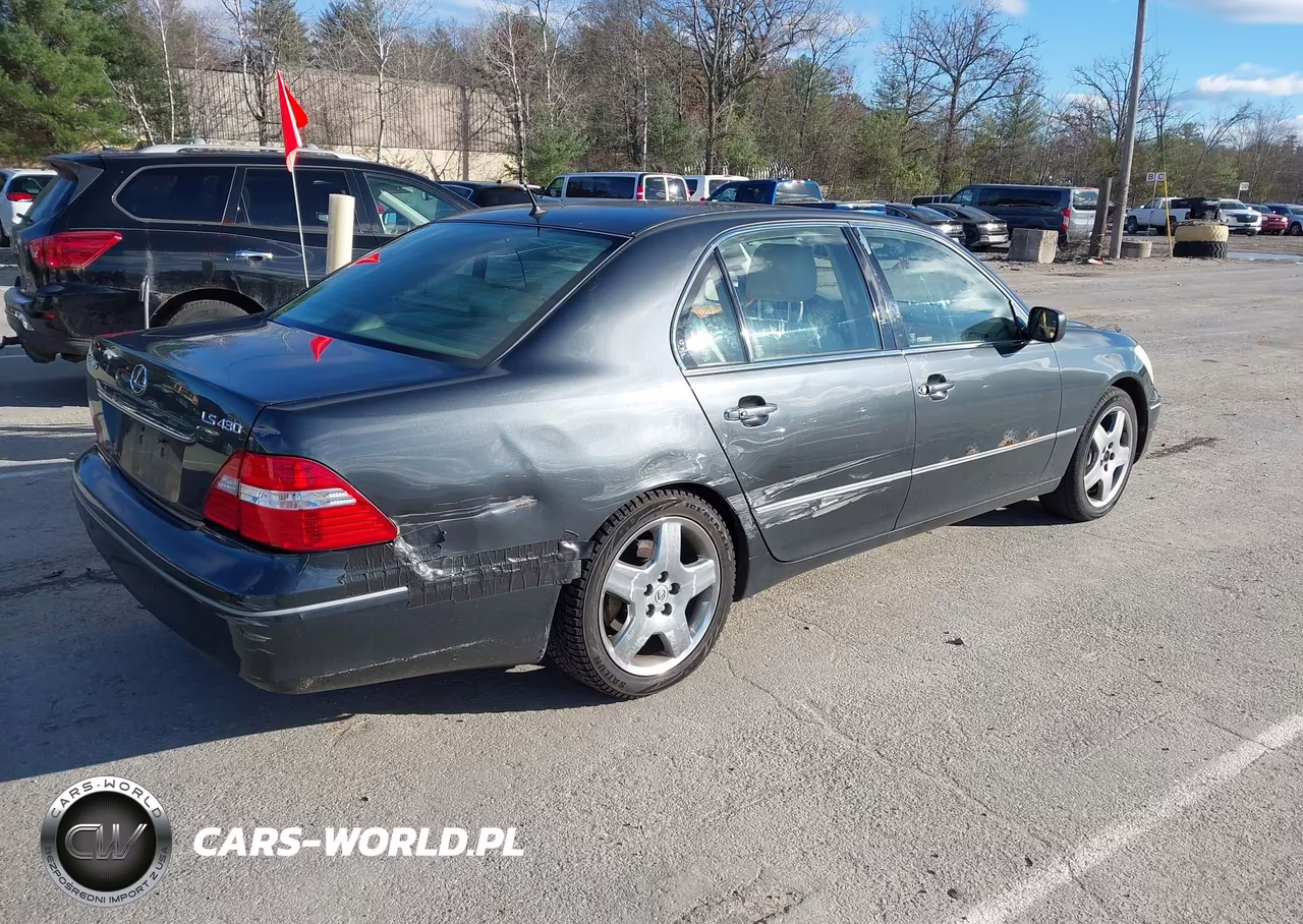 2005 Lexus Ls 430 VIN:JTHBN36F750177884 - 4