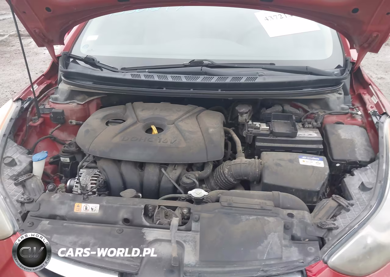 2012 Hyundai Elantra Gls (Ulsan Plant) VIN:KMHDH4AE4CU467118 - 10