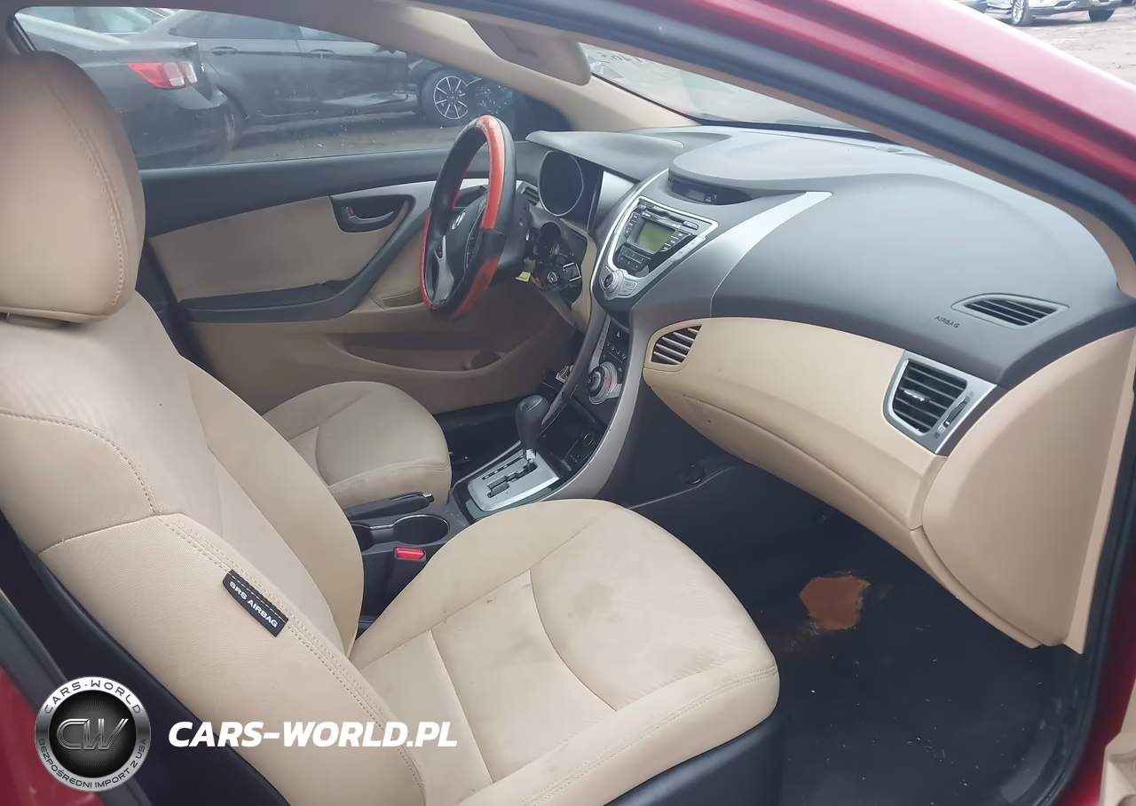 2012 Hyundai Elantra Gls (Ulsan Plant) VIN:KMHDH4AE4CU467118 - 5
