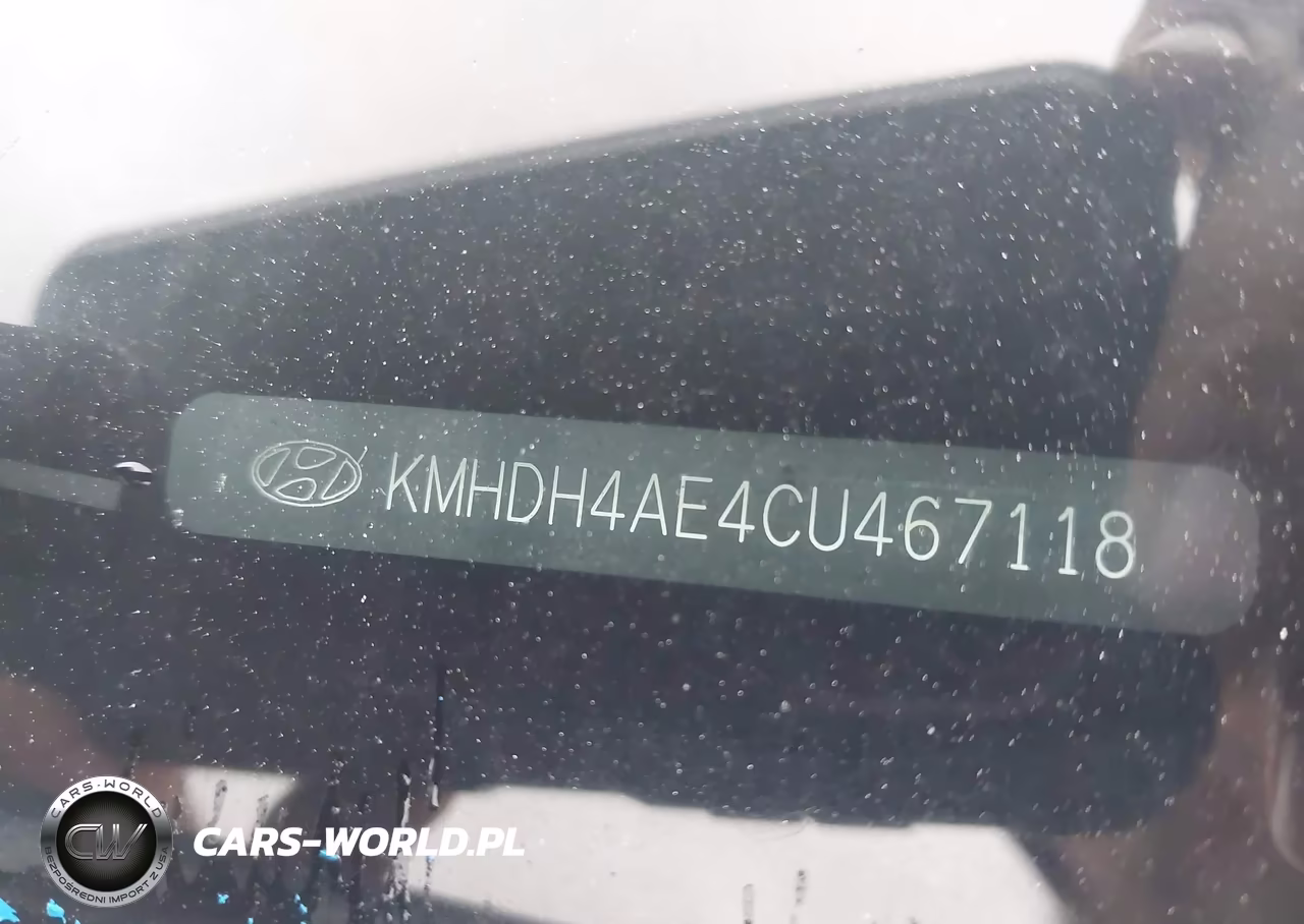2012 Hyundai Elantra Gls (Ulsan Plant) VIN:KMHDH4AE4CU467118 - 9