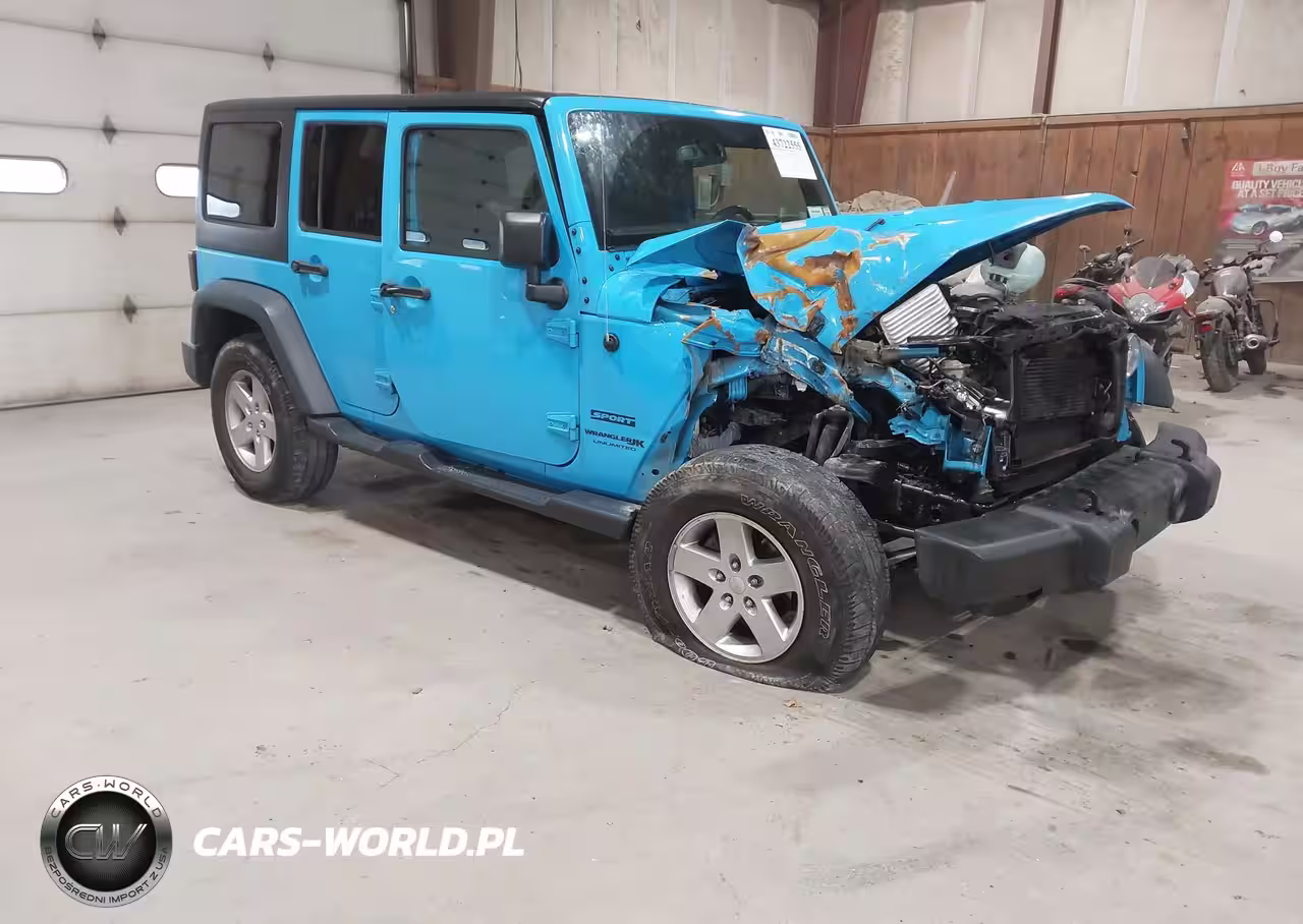 2018 Jeep Wrangler Jk Unlimited Sport S 4X4