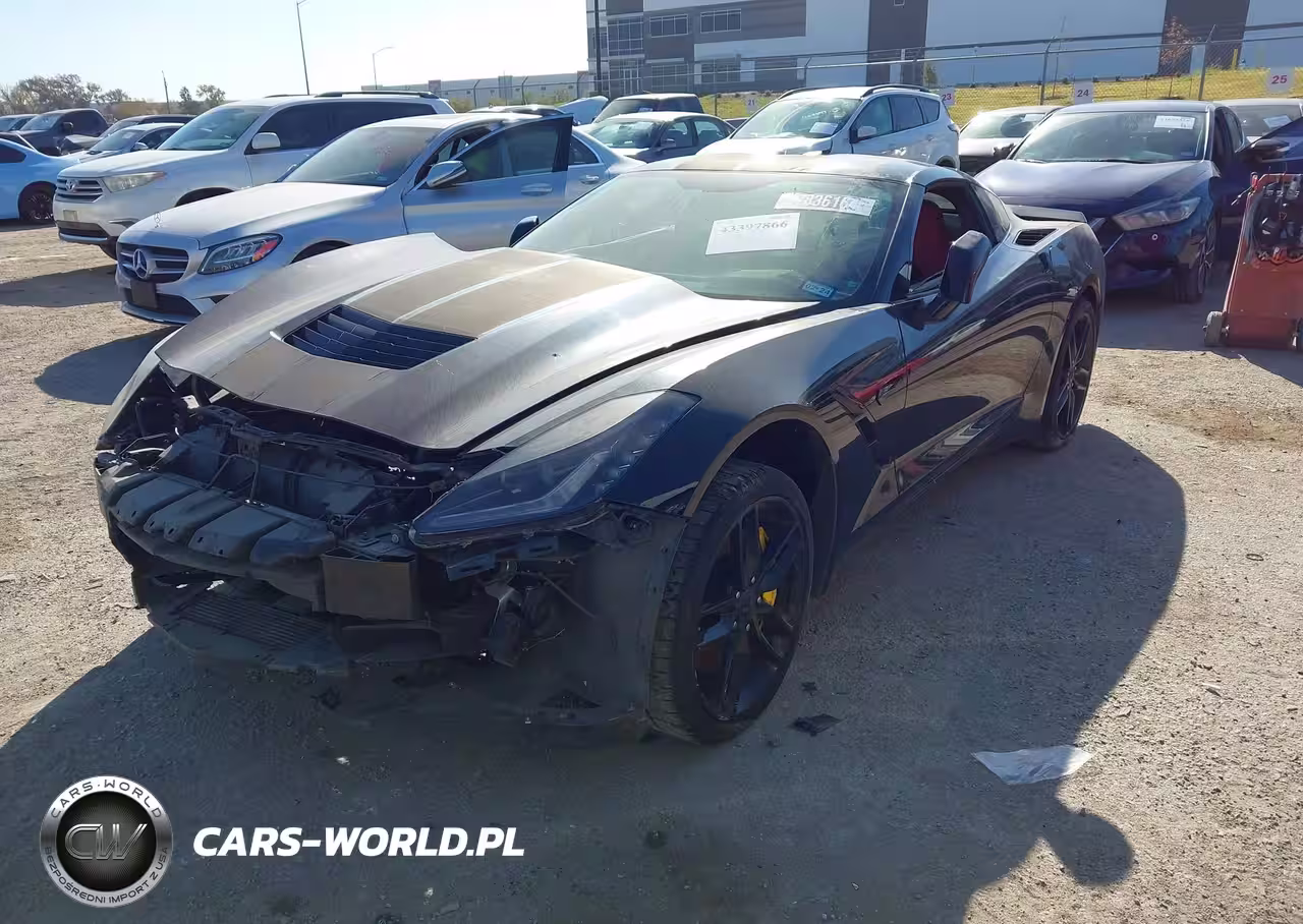 2016 Chevrolet Corvette Stingray Z51 VIN:1G1YH2D76G5117344 - 2
