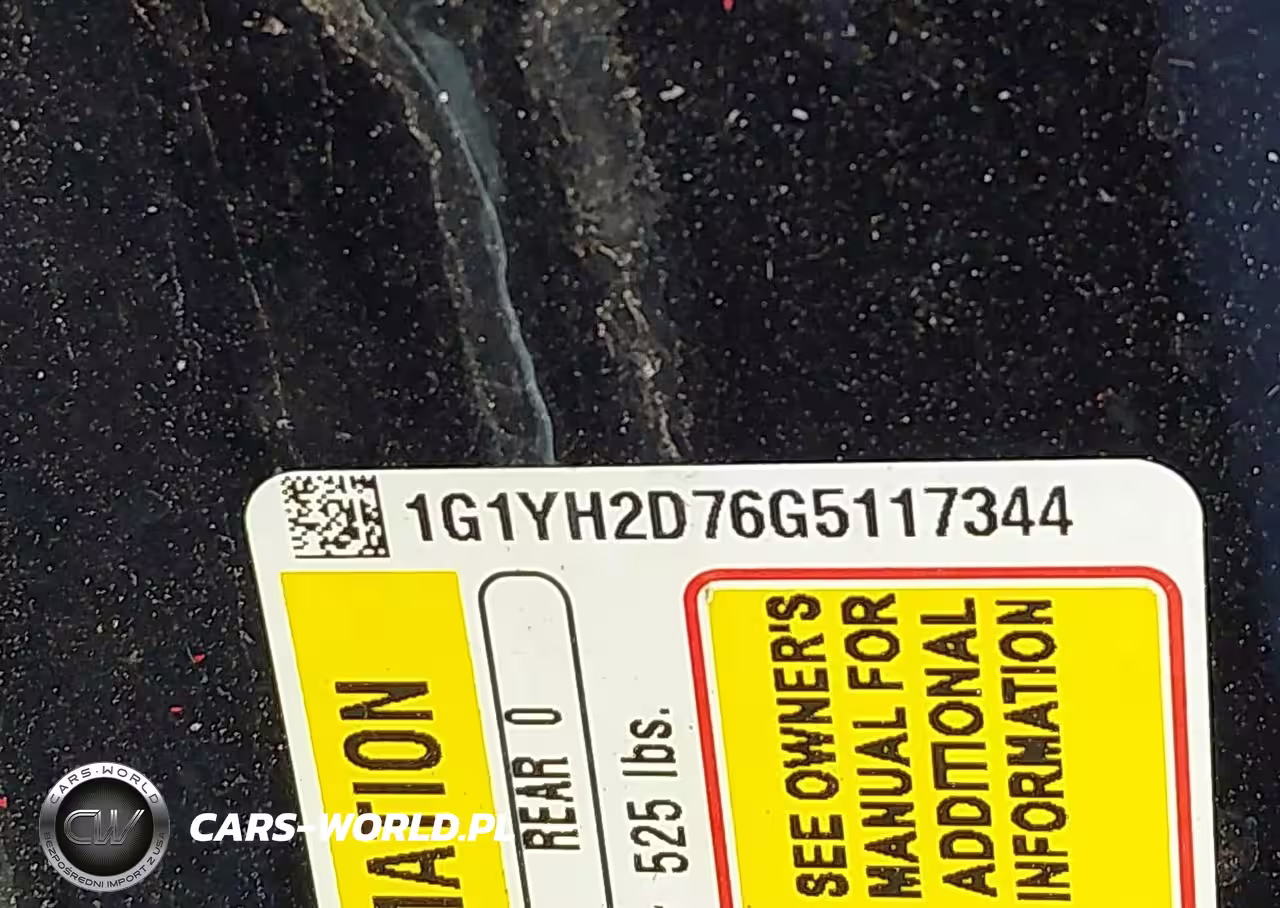 2016 Chevrolet Corvette Stingray Z51 VIN:1G1YH2D76G5117344 - 9