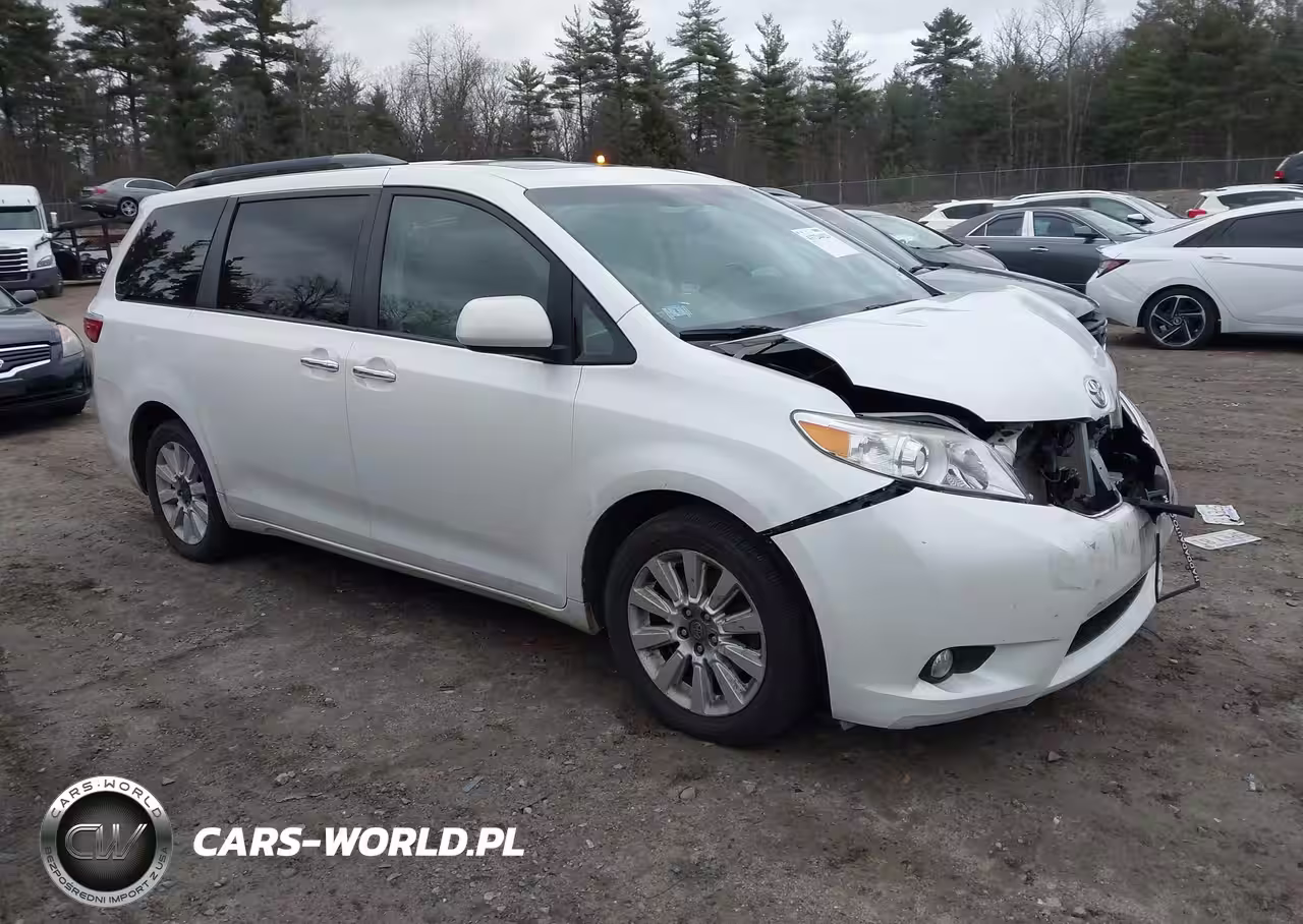 2015 Toyota Sienna Xle 7 Passenger
