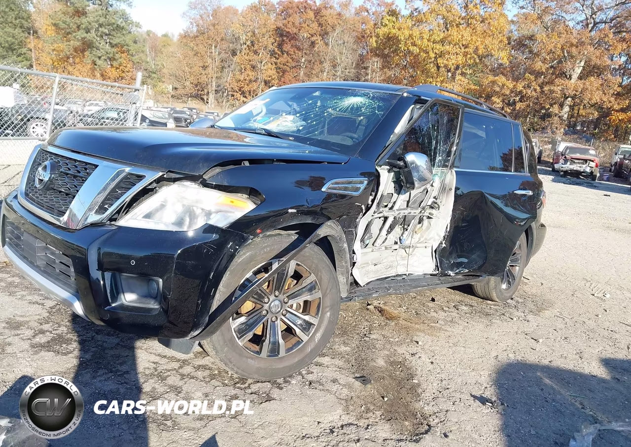 2017 Nissan Armada Platinum VIN:JN8AY2ND1H9000122 - 2