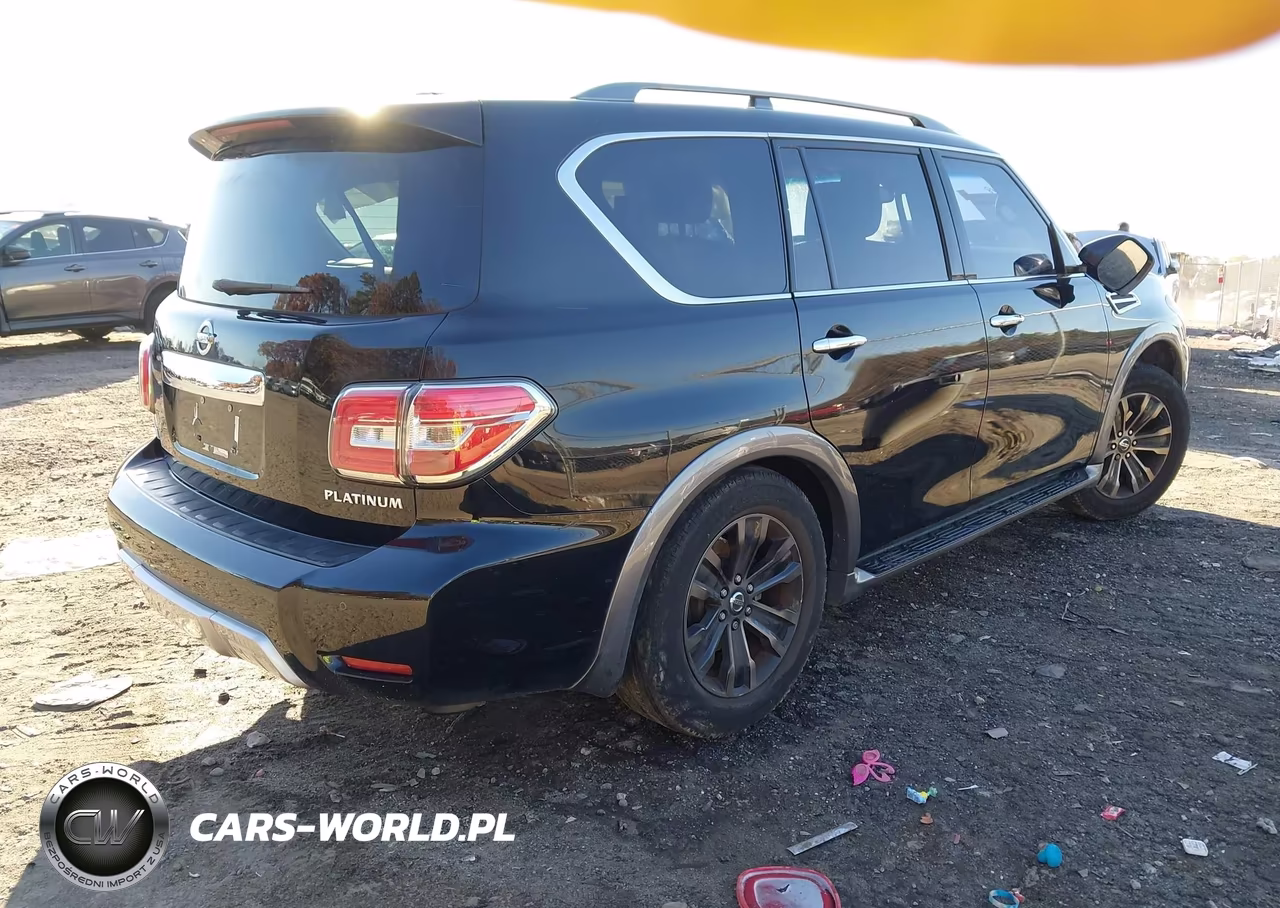 2017 Nissan Armada Platinum VIN:JN8AY2ND1H9000122 - 4