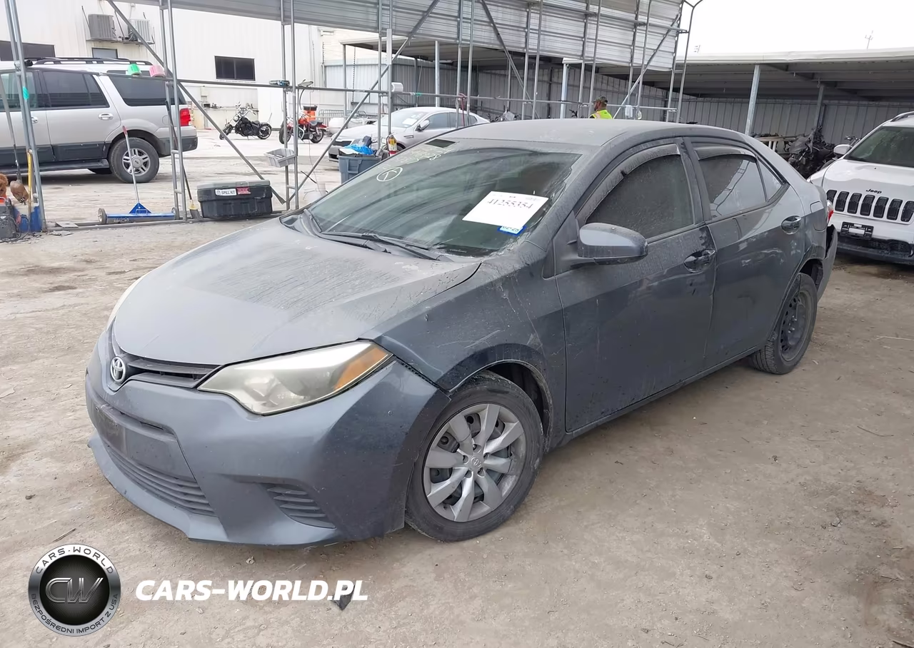 2014 Toyota Corolla Le VIN:5YFBURHE3EP037817 - 2