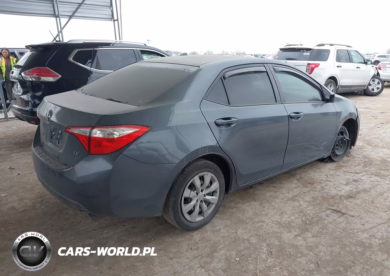 2014 Toyota Corolla Le VIN:5YFBURHE3EP037817 - 4