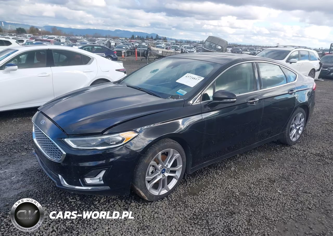 2020 Ford Fusion Hybrid Titanium VIN:3FA6P0RU4LR182405 - 2