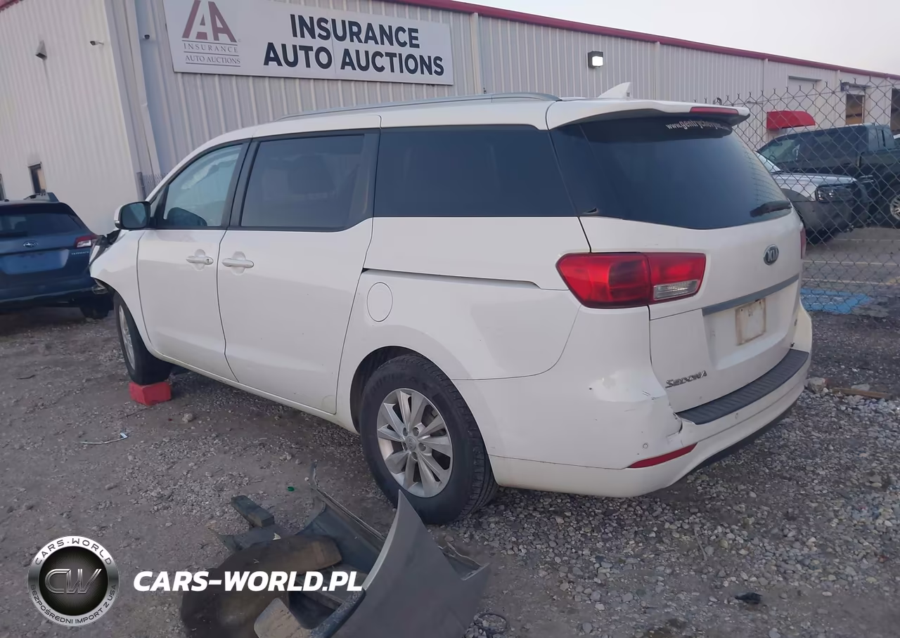 2016 Kia Sedona Lx VIN:KNDMB5C18G6103705 - 3