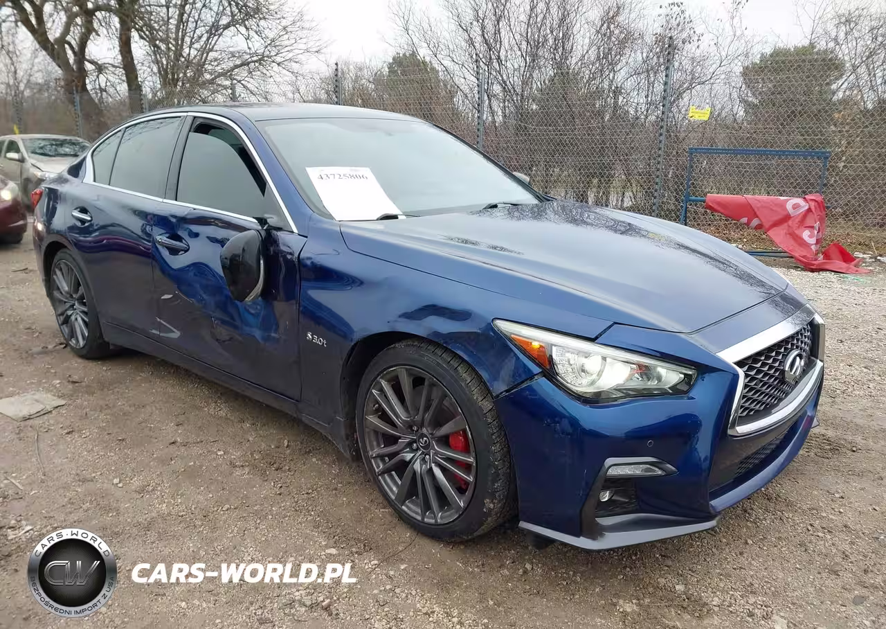 2018 Infiniti Q50 3.0T Red Sport 400
