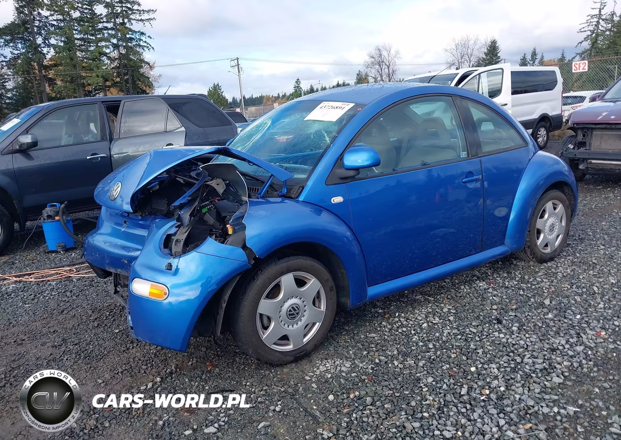 2000 Volkswagen New Beetle Gl VIN:3VWBC21C1YM413054 - 2