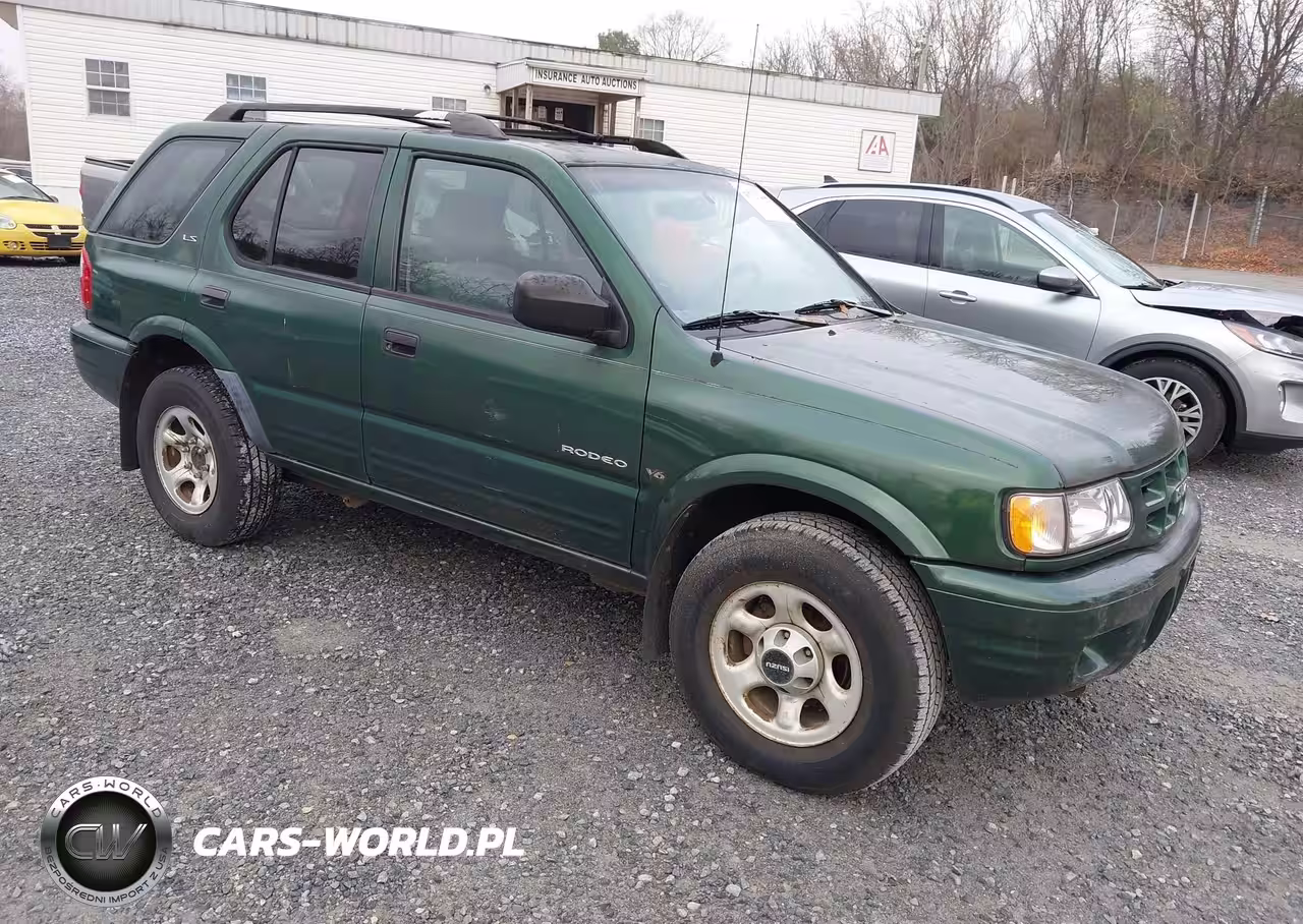 2001 Isuzu Rodeo Ls 3.2L-Ls 3.2L V6-Lse 3.2L V6-S-S 3.2L V6