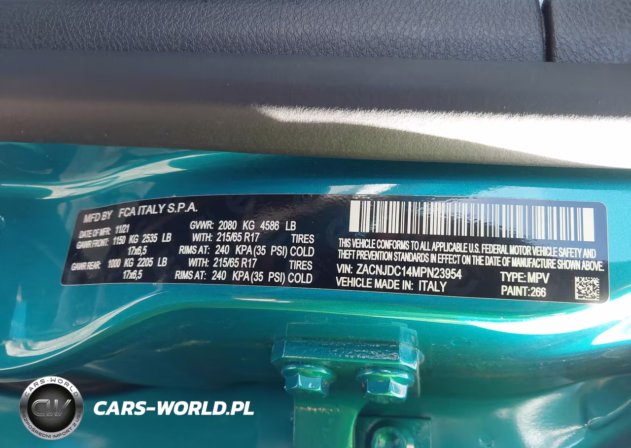 2021 Jeep Renegade Trailhawk 4X4 VIN:ZACNJDC14MPN23954 - 9