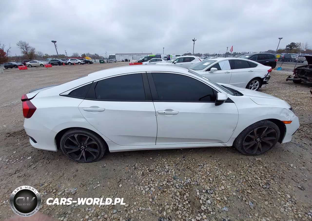 2020 Honda Civic Sport VIN:2HGFC2F82LH542227 - 12