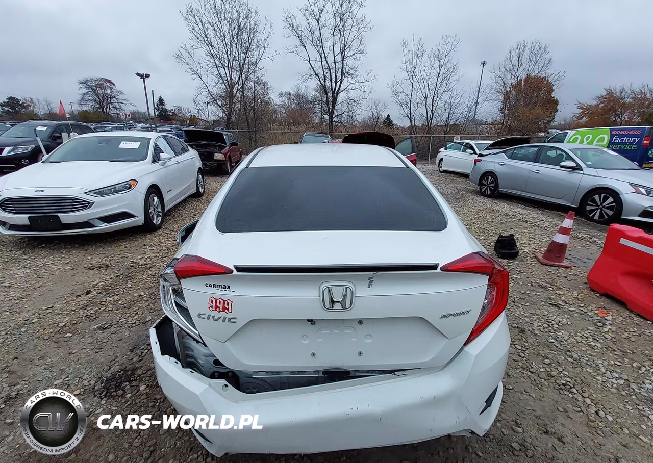 2020 Honda Civic Sport VIN:2HGFC2F82LH542227 - 15