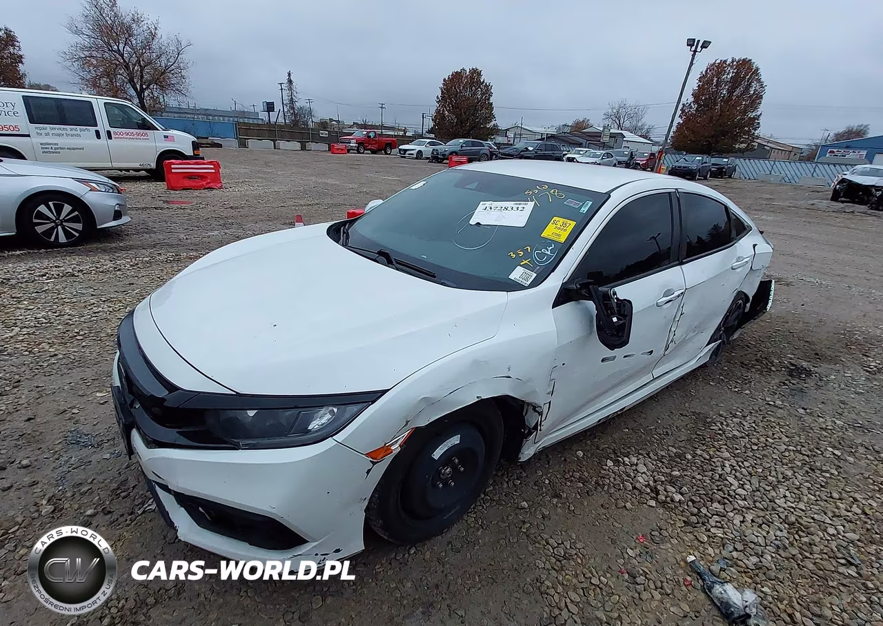 2020 Honda Civic Sport VIN:2HGFC2F82LH542227 - 2