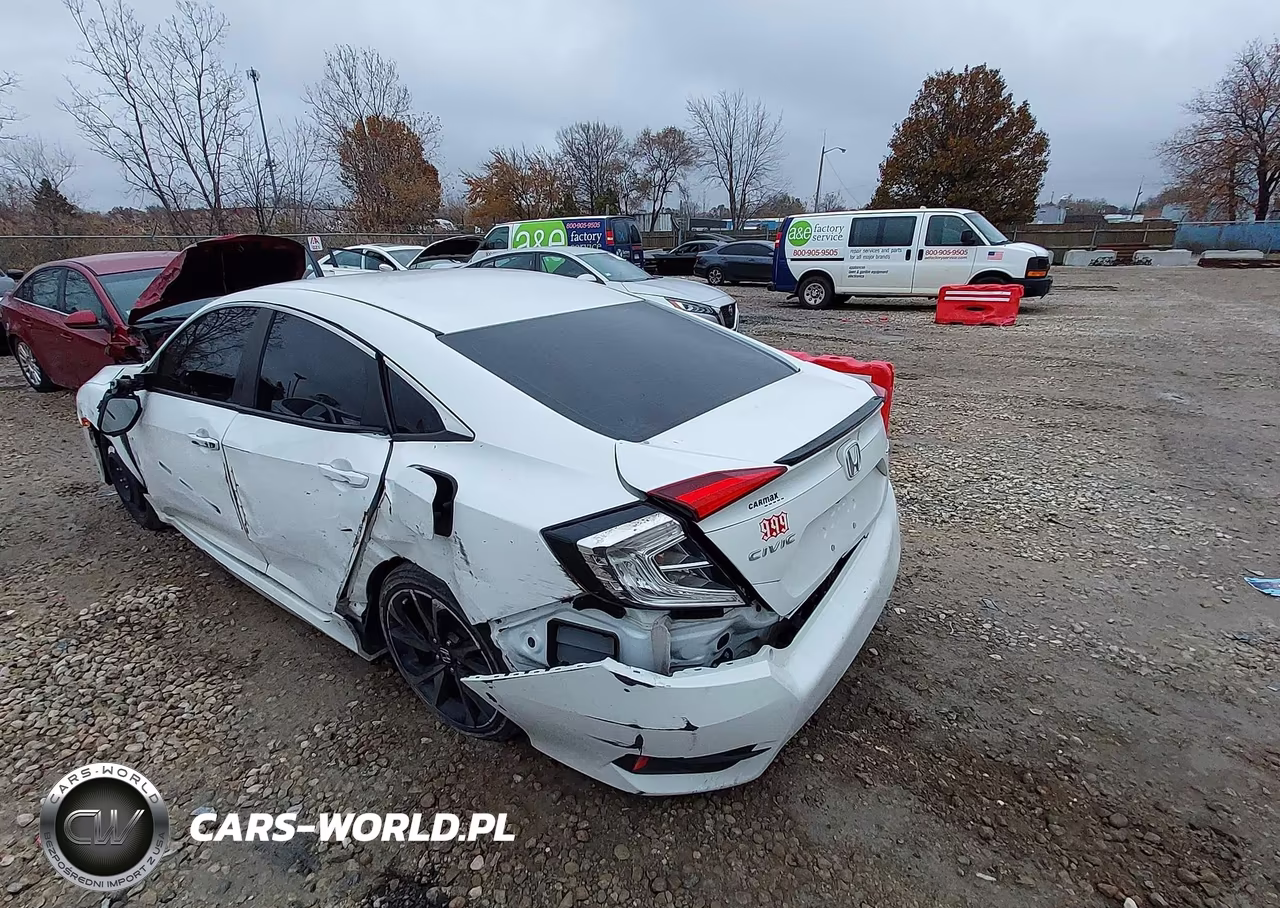 2020 Honda Civic Sport VIN:2HGFC2F82LH542227 - 3