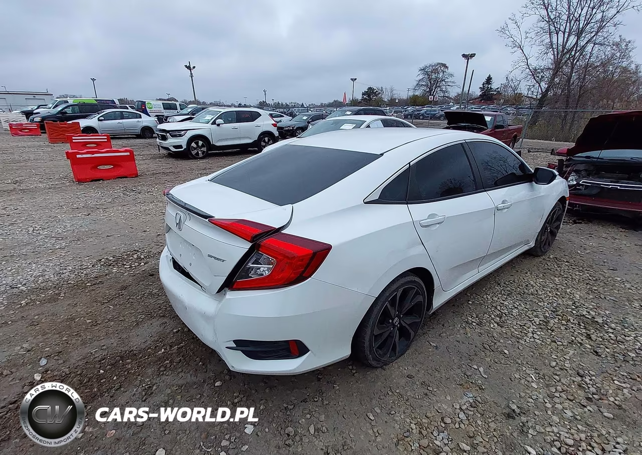 2020 Honda Civic Sport VIN:2HGFC2F82LH542227 - 4