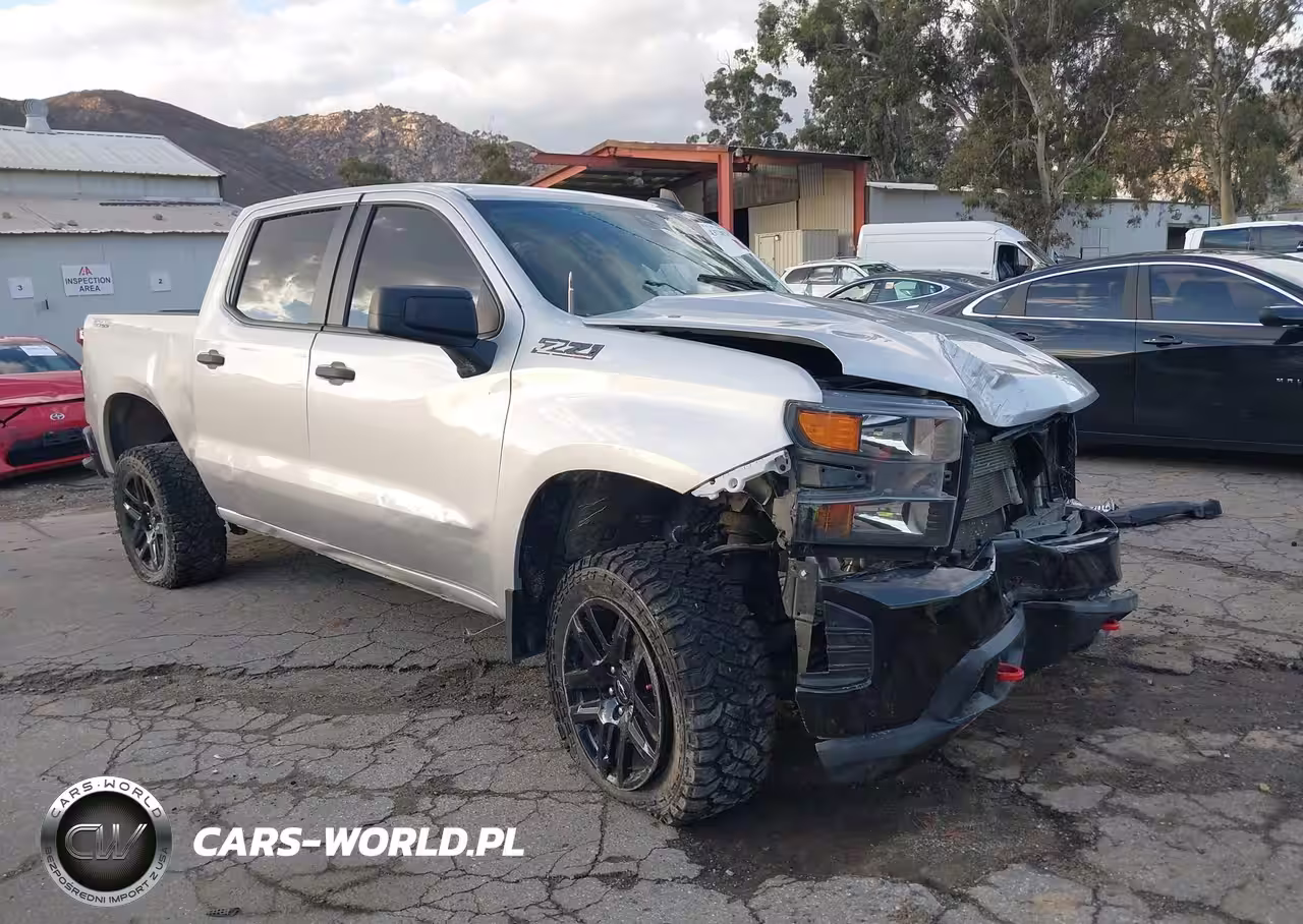 2021 Chevrolet Silverado 1500 4Wd Short Bed Custom Trail Boss