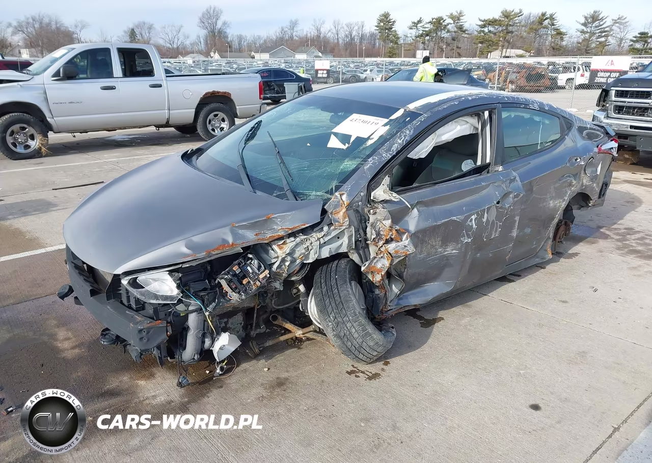 2012 Hyundai Elantra Gls VIN:5NPDH4AE0CH093749 - 2