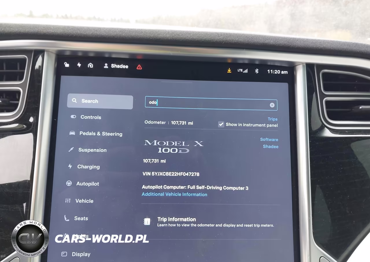 2017 Tesla Model X 100D-75D-90D VIN:5YJXCBE22HF047278 - 7