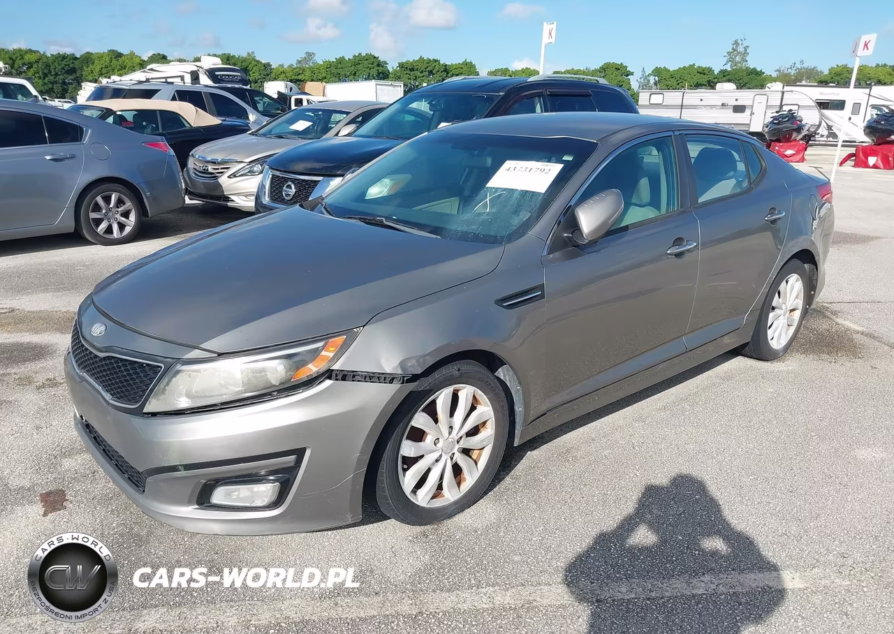 2014 Kia Optima Lx VIN:5XXGM4A7XEG303105 - 2