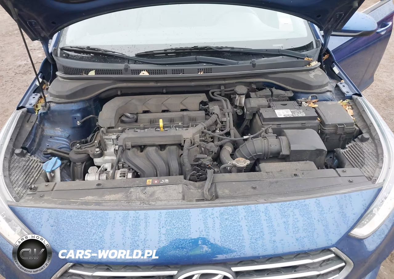 2021 Hyundai Accent Se VIN:3KPC24A69ME131202 - 10