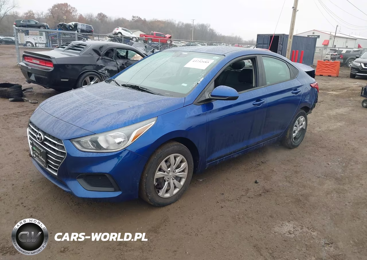 2021 Hyundai Accent Se VIN:3KPC24A69ME131202 - 2